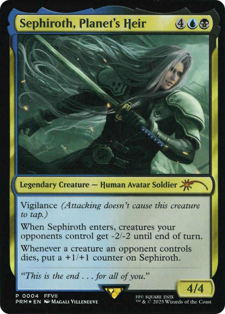 Sephiroth, Planet's Heir (Costco Bundle) [FINAL FANTASY Promos]