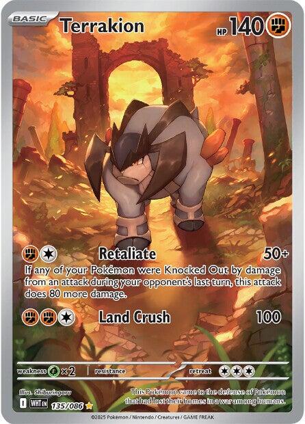 Terrakion (135/086) [Scarlet & Violet: White Flare]