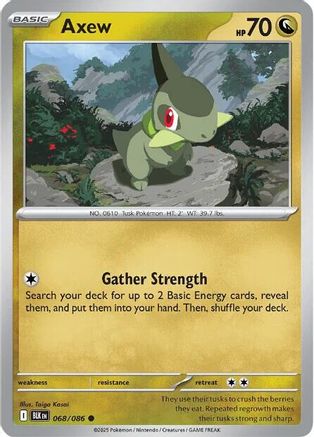 Axew (068/086) [Scarlet & Violet: Black Bolt]