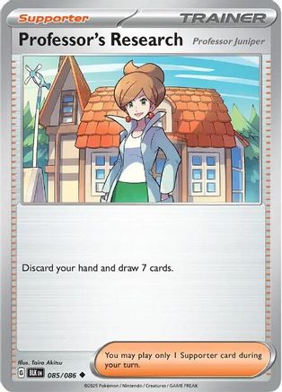 Professor's Research (085/086) [Scarlet & Violet: Black Bolt]