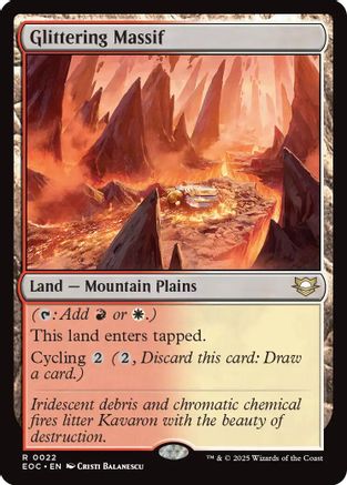 Glittering Massif [Edge of Eternities Commander]