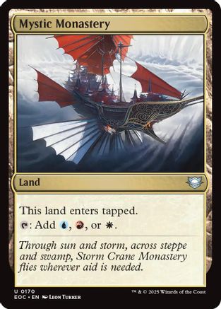 Mystic Monastery [Edge of Eternities Commander]