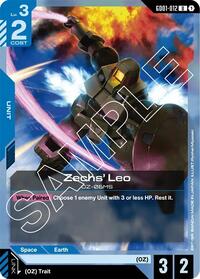 Zechs' Leo (GD01-012) [Newtype Rising]
