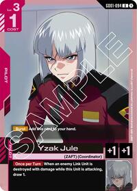Yzak Jule (GD01-094) [Newtype Rising]