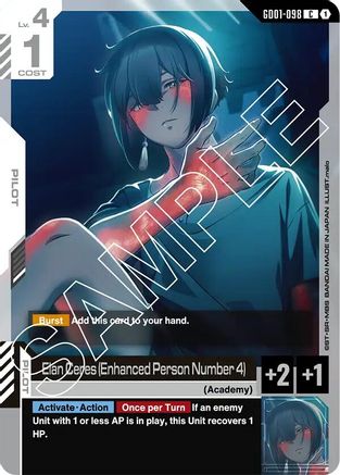 Elan Ceres (Enhanced Person Number 4) (GD01-098) - Newtype Rising