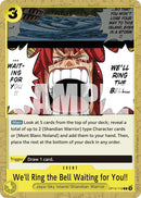 We'll Ring the Bell Waiting for You!! [Legacy of the Master]