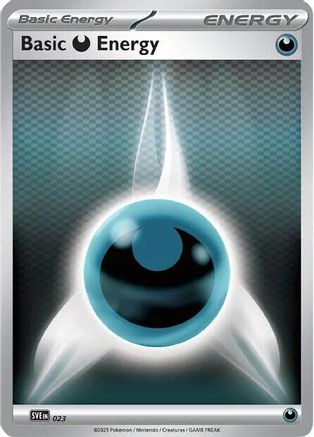 Basic Darkness Energy (023) [Scarlet & Violet: Black Bolt]