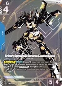 Unicorn Gundam 02 Banshee (Destroy Mode) (LR+) (GD01-003) [GD-01: Newtype Rising]