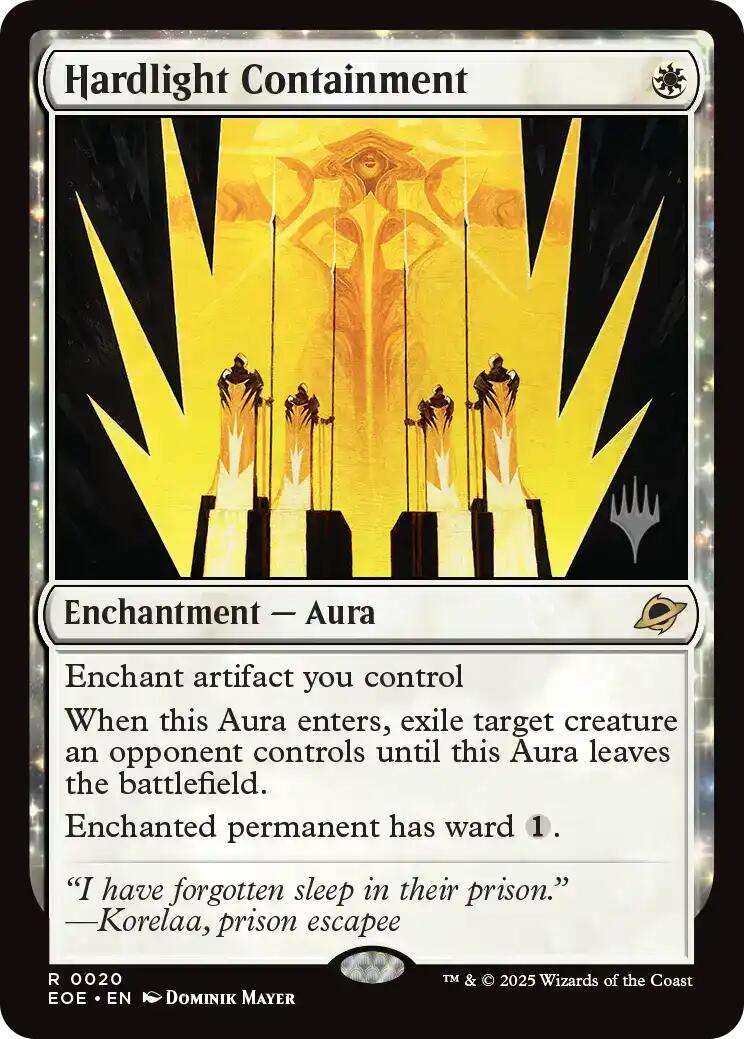 Hardlight Containment (Promo Pack) [Edge of Eternities Promo Pack]