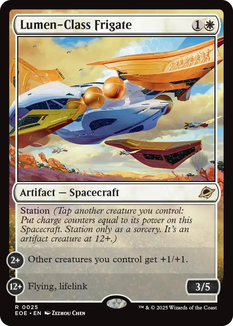 Lumen-Class Frigate (Promo Pack) [Edge of Eternities Promo Pack]
