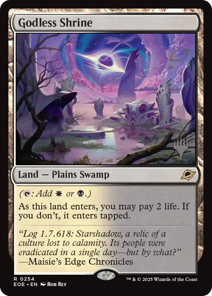 Godless Shrine (Promo Pack) [Edge of Eternities Promo Pack]