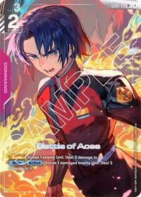 Battle of Aces (R+) (GD01-111) [Newtype Rising]