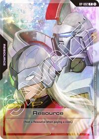 Resource (RP-002) (Mobile Suit Gundam Wing) (RP-002) [Promotional Resource Tokens]