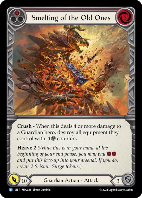 Smelting of the Old Ones [MPG028] (Mastery Pack Guardian)