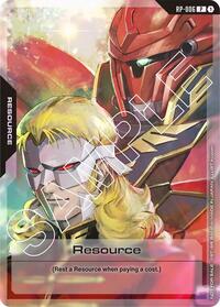 Resource (RP-006) (Mobile Suit Gundam Unicorn) (RP-006) [Promotional Resource Tokens]