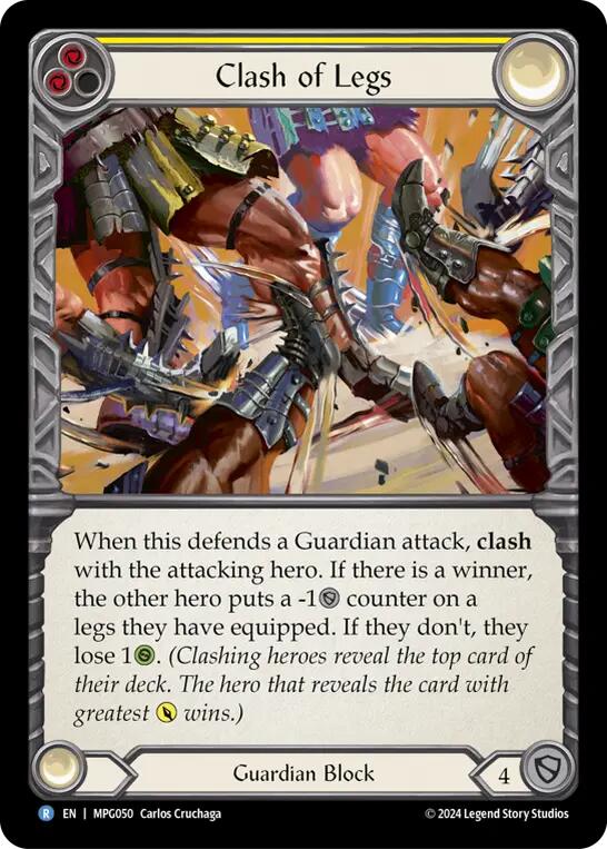 Clash of Legs [MPG050] (Mastery Pack Guardian)