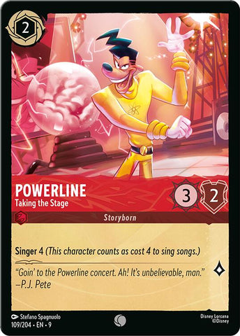 Powerline - Taking the Stage (109/204) [Fabled]