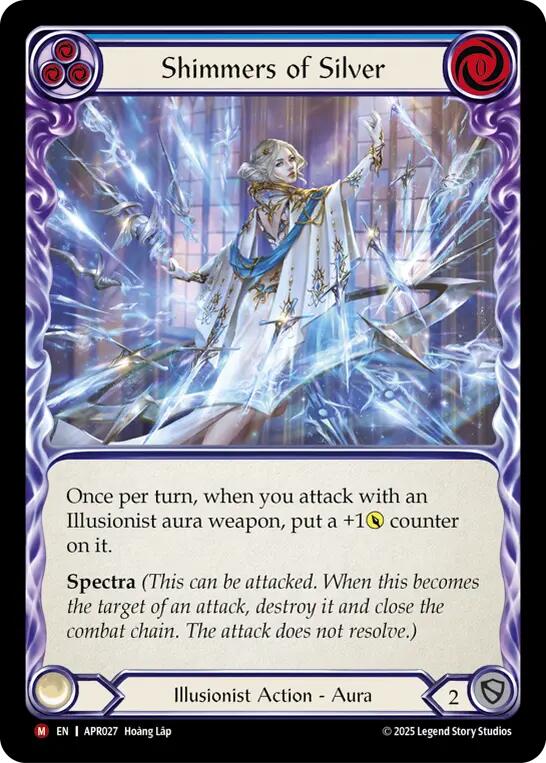 Shimmers of Silver [APR027] (Armory Deck: Legends Prism)