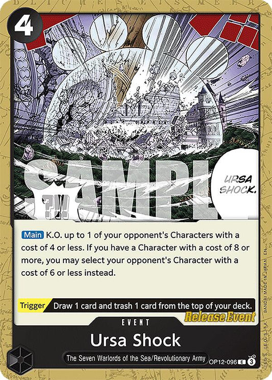 Ursa Shock [Legacy of the Master Release Event Cards]