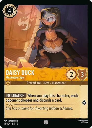 Daisy Duck - Musketeer Spy (11/204) [Fabled]