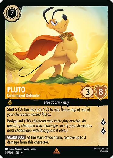 Pluto - Determined Defender (14/204) [Fabled]