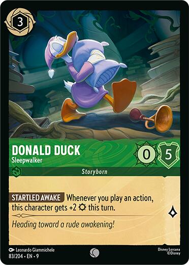 Donald Duck - Sleepwalker (83/204) [Fabled]