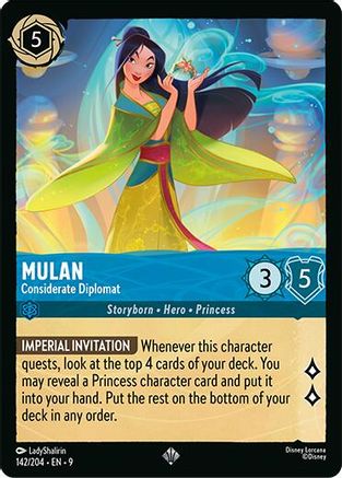 Mulan - Considerate Diplomat (142/204) [Fabled]