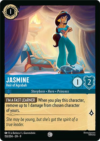 Jasmine - Heir of Agrabah (155/204) [Fabled]