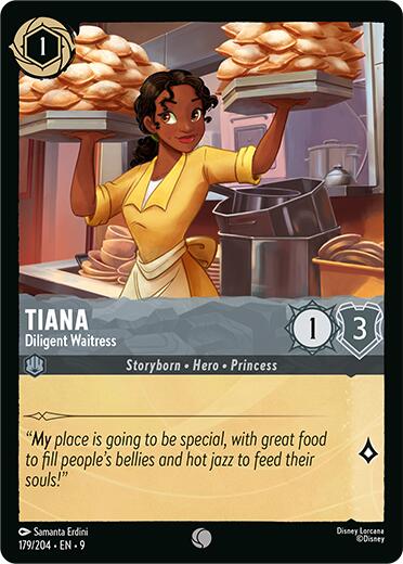 Tiana - Diligent Waitress (179/204) [Fabled]