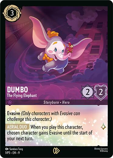 Dumbo - The Flying Elephant (1/P3) [Promo Cards]