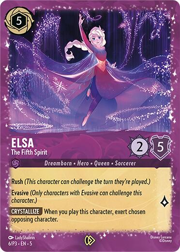 Elsa - The Fifth Spirit (6/P3) [Promo Cards]