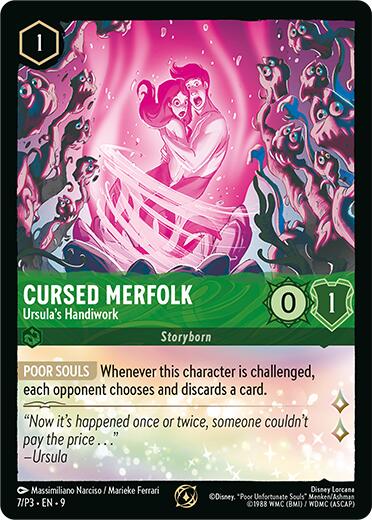 Cursed Merfolk - Ursula's Handiwork (7/P3) [Promo Cards]
