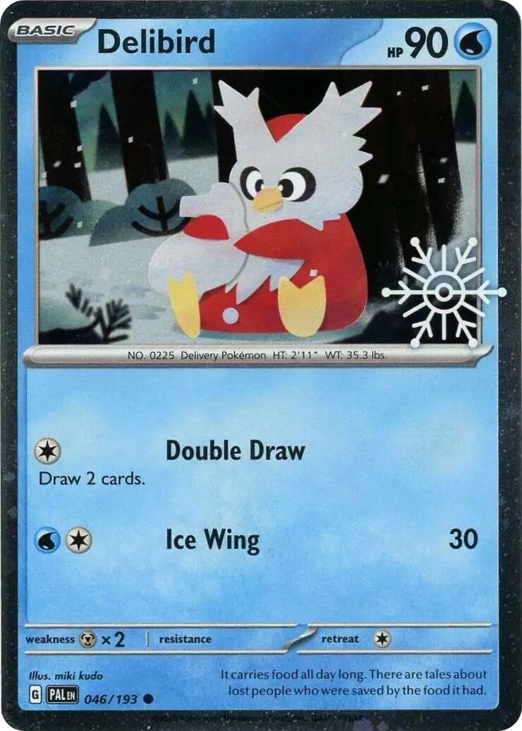 Delibird (046/193) (Holiday Calendar) [Miscellaneous Cards]
