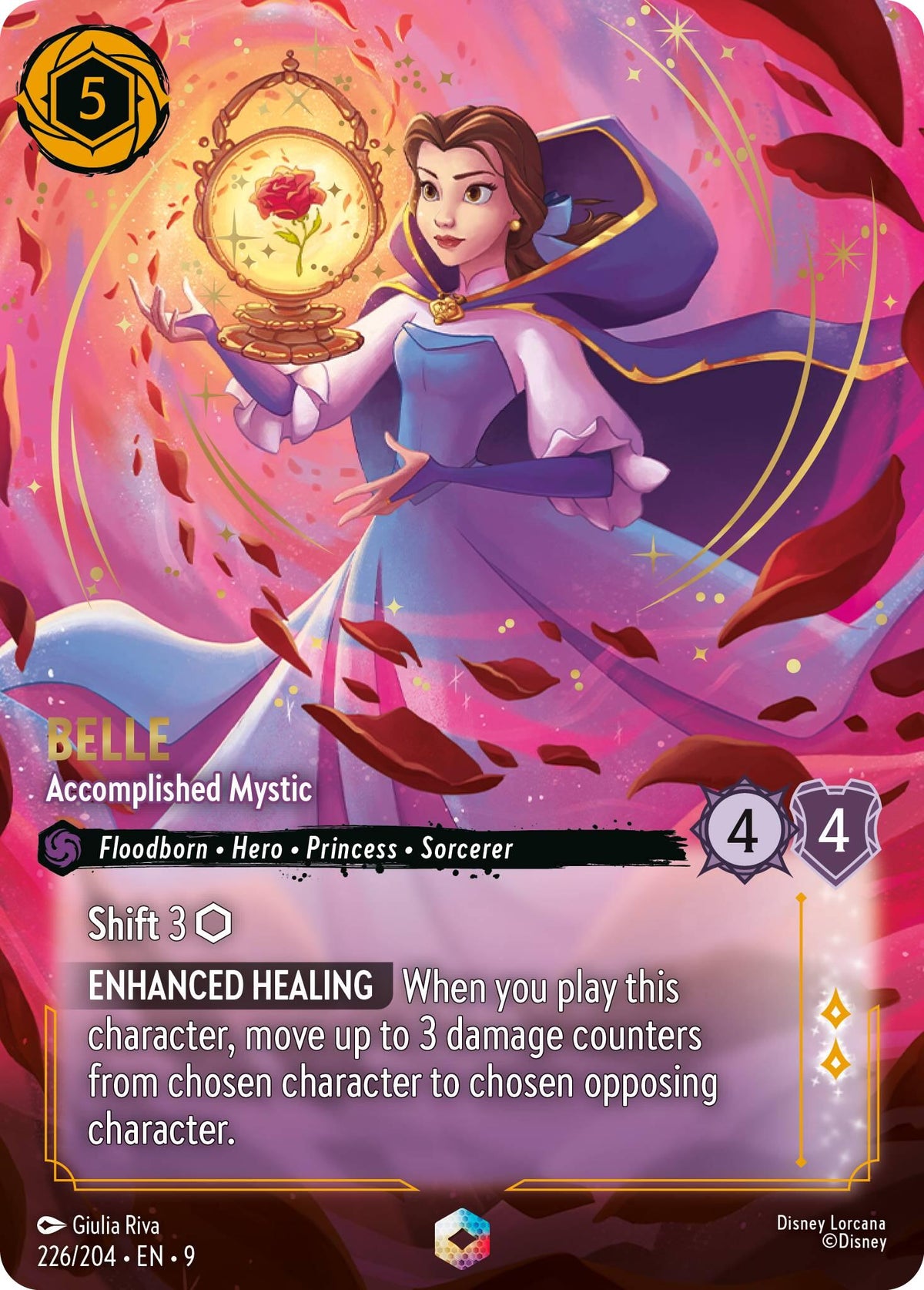 Belle - Accomplished Mystic (Enchanted) (226/204) [Fabled]