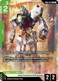Gundam AGE-1 Normal (GD02-021) [Dual Impact]