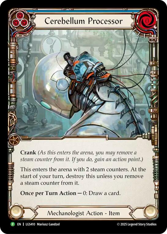 Cerebellum Processor [LGS410] (Promo)  Cold Foil