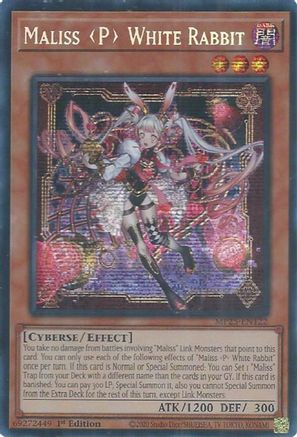 Maliss [P] White Rabbit [MP25-EN122] Prismatic Secret Rare