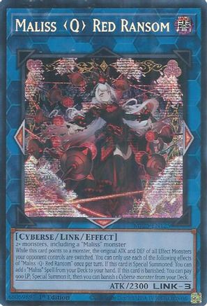 Maliss [Q] Red Ransom [MP25-EN125] Prismatic Secret Rare