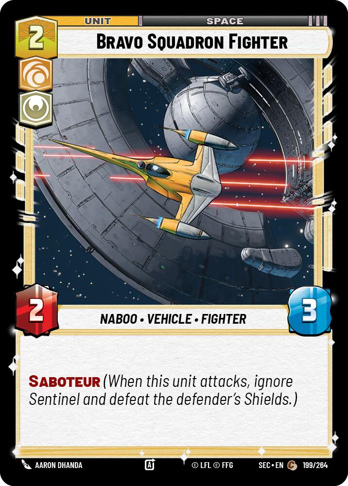 Bravo Squadron Fighter (199/264) (199/264) [Secrets of Power]