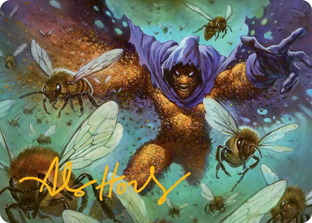 Swarm, Being of Bees Art Card (Gold-Stamped Signature) [Marvel's Spider-Man Art Series]