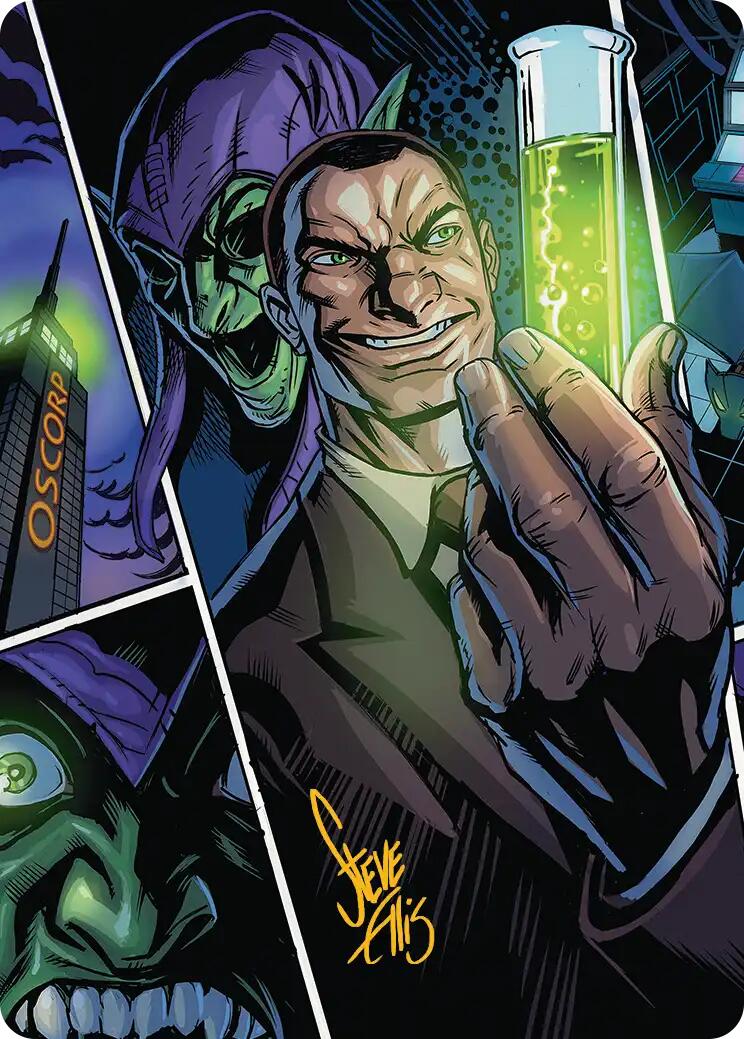 Norman Osborn Art Card (Gold-Stamped Signature) [Marvel's Spider-Man Art Series]