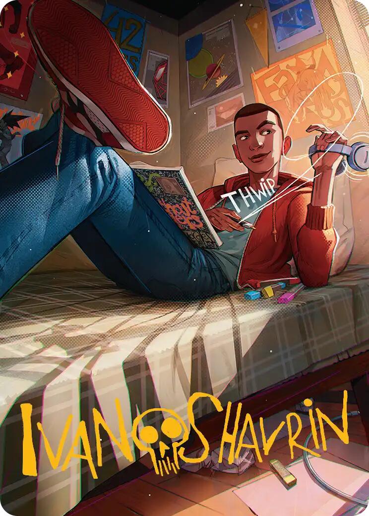 Miles Morales Art Card (Gold-Stamped Signature) [Marvel's Spider-Man Art Series]