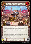 Turn the Crowd Grateful (Yellow) [SUP050] (Super Slam)  Rainbow Foil