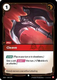 Cleave (004/298) [Origins]