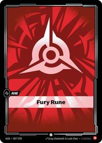 Fury Rune (007/298) [Origins]