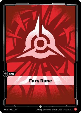 Fury Rune (007/298) [Origins]