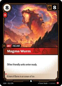Magma Wurm (011/298) [Origins]