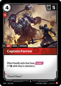 Captain Farron (015/298) [Origins]