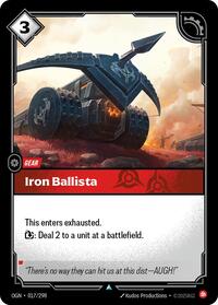 Iron Ballista (017/298) [Origins]