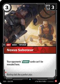 Noxus Saboteur (018/298) [Origins]